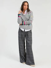 Load image into Gallery viewer, Embroidered Word Sweater