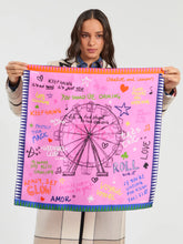 Load image into Gallery viewer, Silk Ferris Wheel Scarf