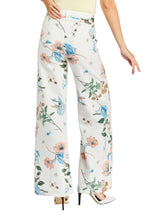 Load image into Gallery viewer, Floral Wide Leg Denim