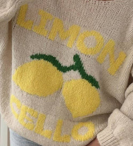 Limoncello Jacquard Cardigan