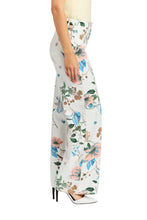 Load image into Gallery viewer, Floral Wide Leg Denim