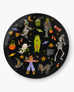 Halloween Parade Melamine Assorted Dessert Plates