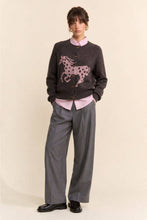 Load image into Gallery viewer, Spotted Horse Intarsia Cardigan