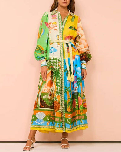 Resort Shirt Dress