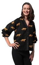 Load image into Gallery viewer, Milano Embroidered Cheetah Top