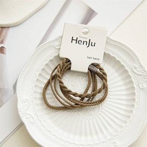 4 Piece Hair Tie Bracelets