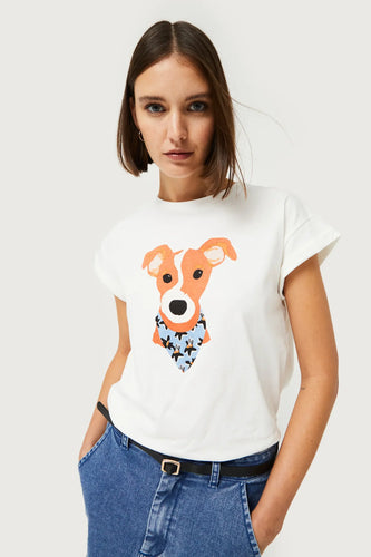 Bandana Dog Print Tee