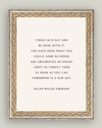 Finish Each Day