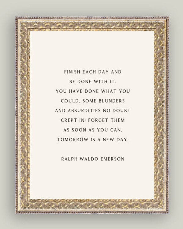 Finish Each Day