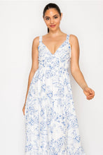 Load image into Gallery viewer, Delos Porcelain Maxi Dress