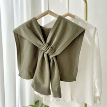 Load image into Gallery viewer, Knit Sweater Shawl (+)
