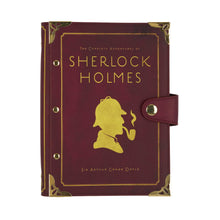 Load image into Gallery viewer, Sherlock Holmes Refillable Ring Binder Notebook