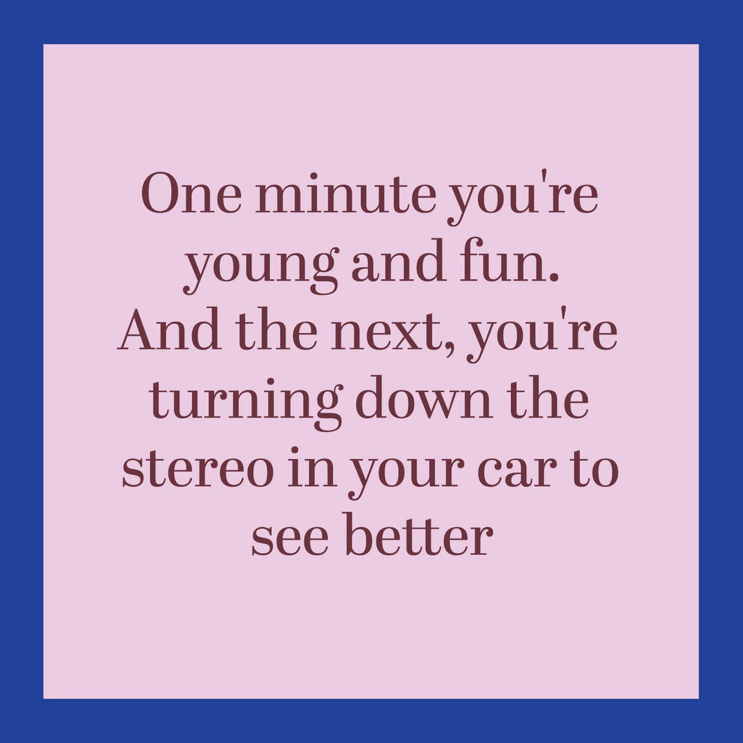 Young And Fun Card