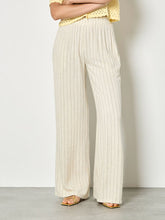 Load image into Gallery viewer, Pinstripe Linen Blend Trouser