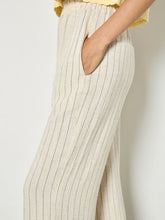 Load image into Gallery viewer, Pinstripe Linen Blend Trouser