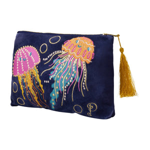 Velvet Zip Pouch - Jolly Jellies