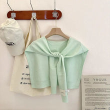 Load image into Gallery viewer, Knit Sweater Shawl (+)