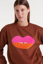 Load image into Gallery viewer, Lip Print Sweatshirt
