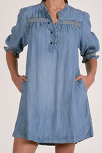 Load image into Gallery viewer, Denim Wash Dress