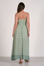 Load image into Gallery viewer, Green Boho Dress