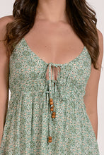 Load image into Gallery viewer, Green Boho Dress
