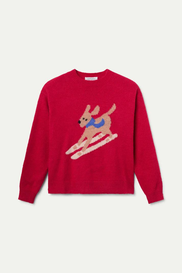 Ski Dog Sweater