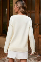 Load image into Gallery viewer, Ribbed Boo Sweater