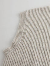 Load image into Gallery viewer, Button-Up Ribbed Vest