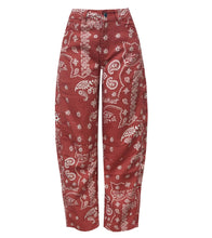 Load image into Gallery viewer, Denim Paisley Print Jeans (+)