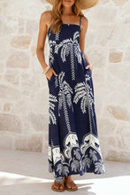 Load image into Gallery viewer, Palm Print Maxi Dress