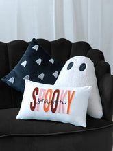 Load image into Gallery viewer, Black Ghosts Pillow