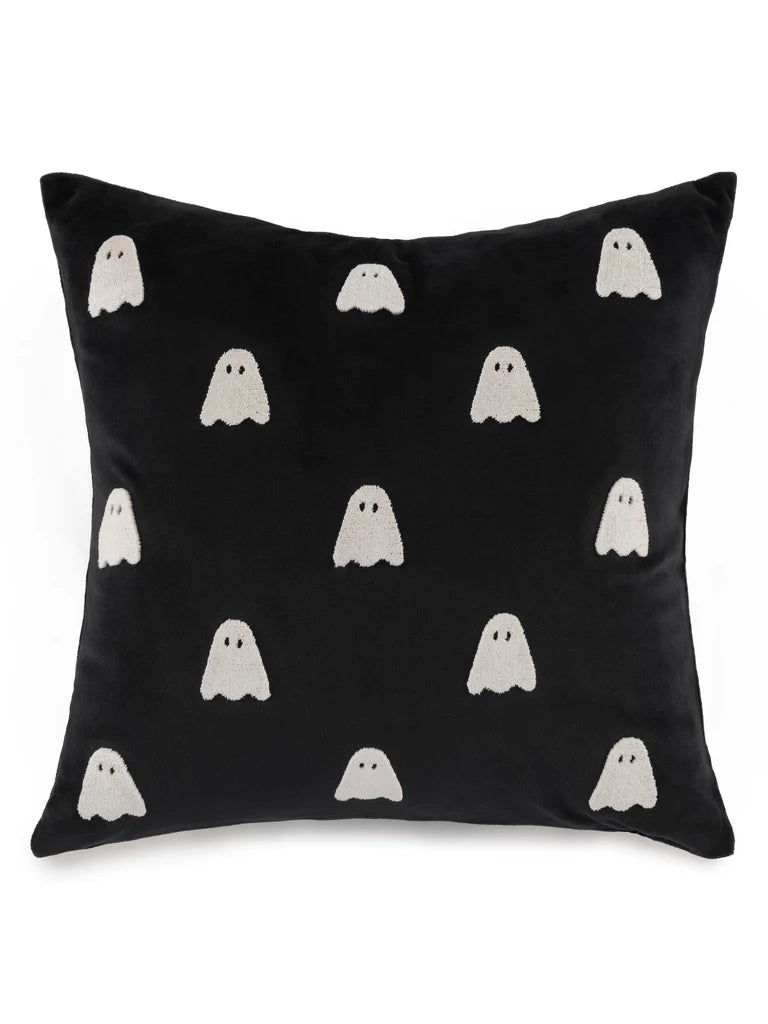 Black Ghosts Pillow