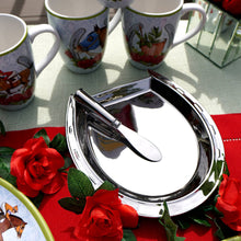 Load image into Gallery viewer, Horseshoe Cheese Plate + Knife