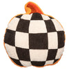 Checkered Pumpkin Pillow