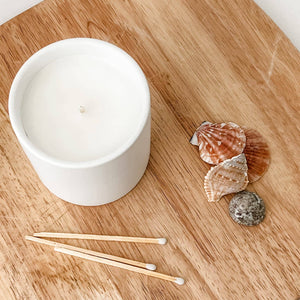 Saltwater Ceramic Candle