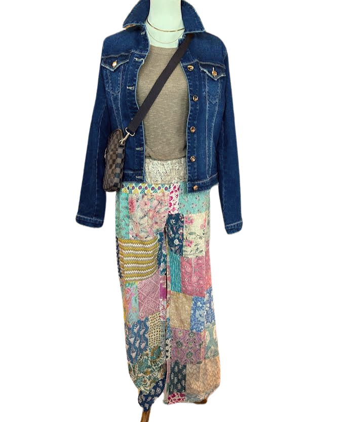 Patchwork Pant - SMALL