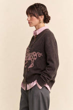 Load image into Gallery viewer, Spotted Horse Intarsia Cardigan