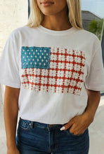 Load image into Gallery viewer, Patchwork Flag Tee