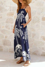 Load image into Gallery viewer, Palm Print Maxi Dress