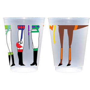 Kentucky Derby Plastic Cups - 10 Pack (+)