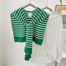Load image into Gallery viewer, Knit Sweater Shawl (+)