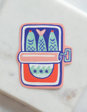 Load image into Gallery viewer, Tinned Fish Die Cut Sticker