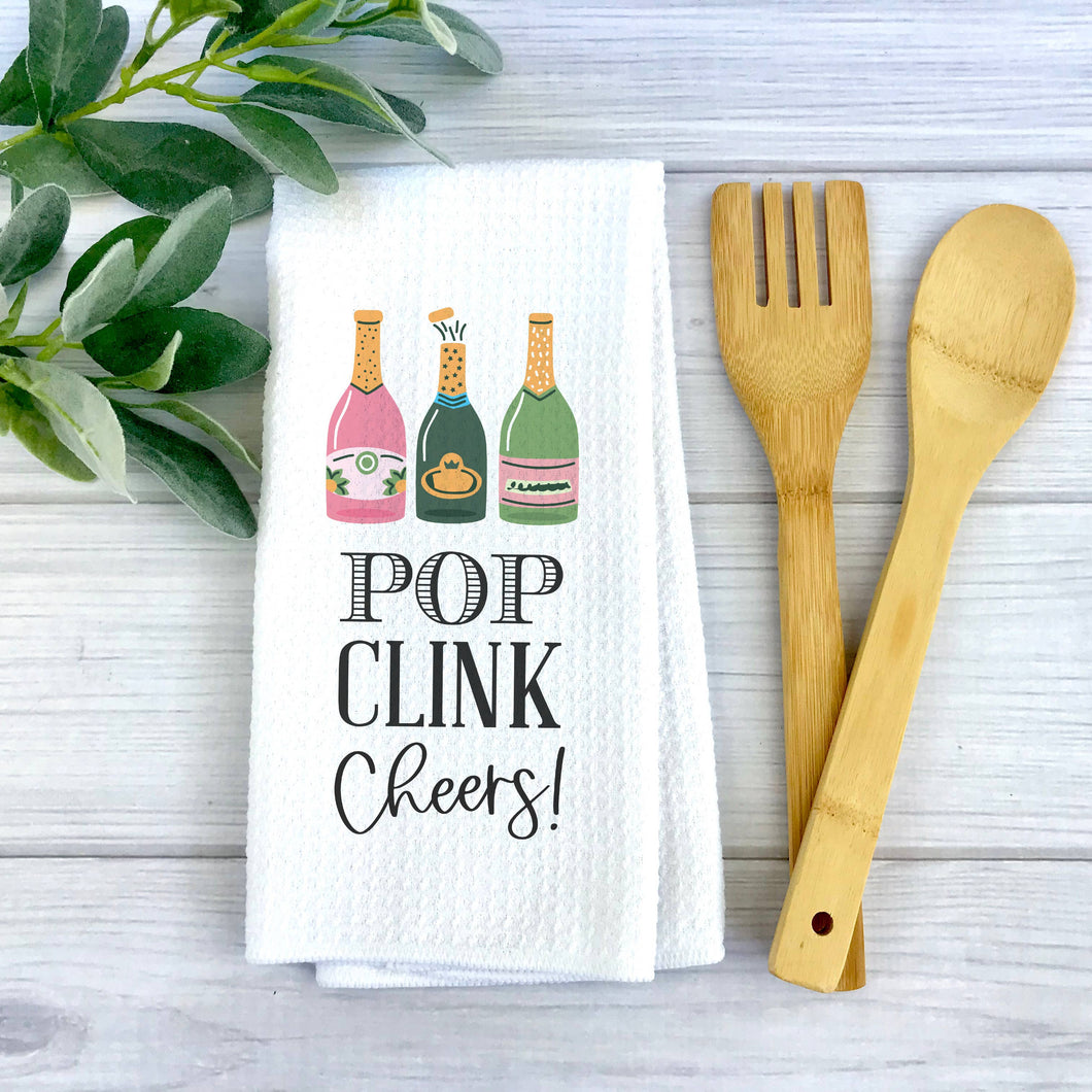 Pop Clink Cheers Towel