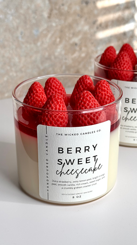 Berry Sweet Cheesecake Candle