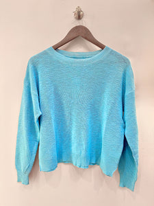 Lighthouse Retro Blue Sweater