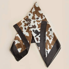 Load image into Gallery viewer, Cow Print Scarf