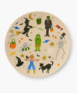 Halloween Parade Melamine Assorted Dessert Plates