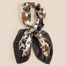 Load image into Gallery viewer, Cow Print Scarf