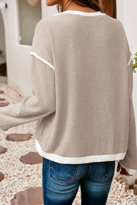Trimmed Sweater (+)