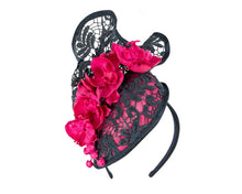 Load image into Gallery viewer, Lace Pillbox with Orchid